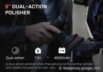 AutoBuff cordless car polisher $89