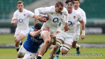 Jonny May moves second in try-scoring list as England ease to victory over Italy