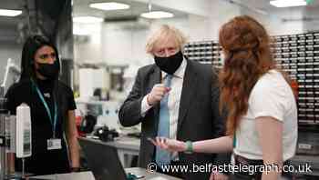 Prime Minister visits sites in North East helping in Covid battle