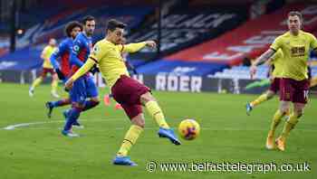 Burnley cruise to victory at Crystal Palace