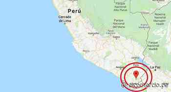 Tacna: ciudad de Tarata fue remecida por cinco sismos en tempranas horas de la mañana - El Comercio Perú