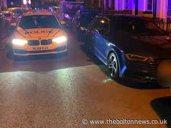 Motorist pulled over for speeding should not have been behind the wheel, say police