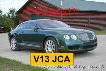 Police appeal for Bentley Continental GT stolen twice in Preston