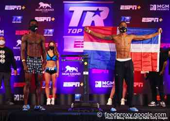 Richard Commey vs Marinez ESPN Weigh In Results