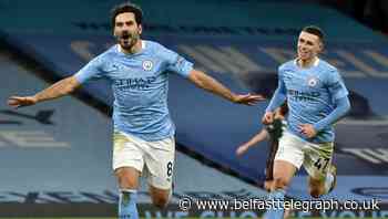 Ilkay Gundogan double delivers record-extending 16th straight win for Man City