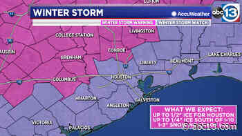 Houston Weather: Historic ice storm possible for Houston area - KTRK-TV