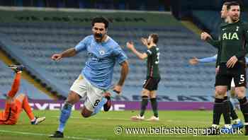 Ilkay Gundogan double helps leaders Manchester City move seven points clear