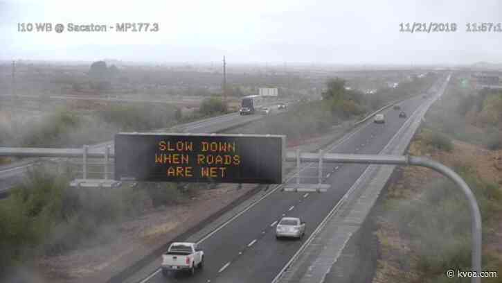 Small rain chances tonight will lead into falling temperatures tomorrow