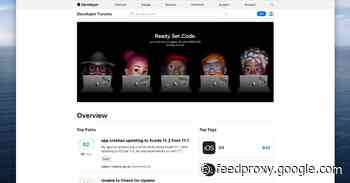Apple updates its Developer Forums with improved search and thread notifications