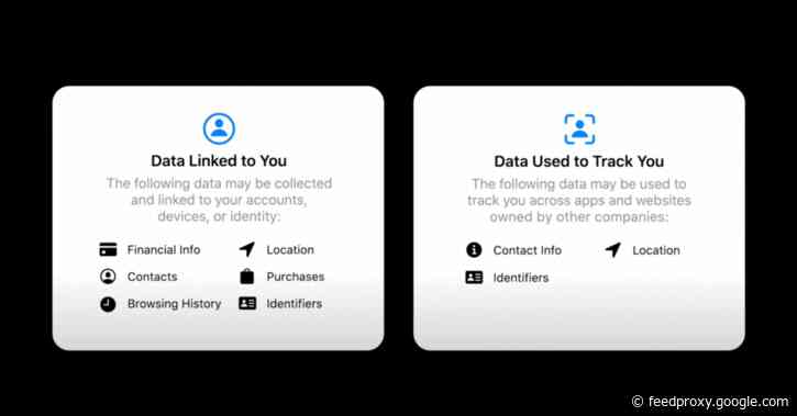 Apple urged to ‘improve the validity’ of its app privacy labels by US House Committee