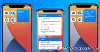 Microsoft To Do levels up with new home screen widgets for iPhone and iPad