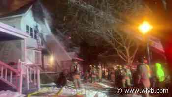 Buffalo firefighter injured while battling 3-alarm fire on Anderson Place