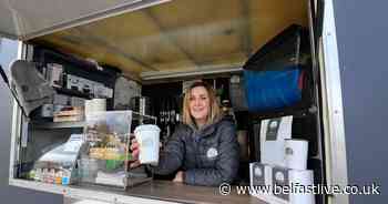 Husband and wife behind North Belfast coffee van lift lid on brews and beans helping locals through lockdown - Belfast Live