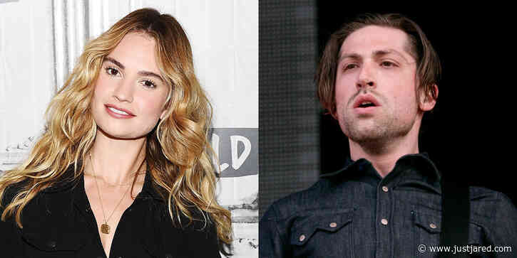 Lily James Seemingly Has a New Boyfriend, Spotted Kissing Rocker Michael Shuman!