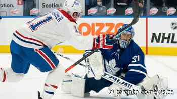 Two third-period goals give Montreal Canadiens win over Toronto Maple Leafs, 2-1