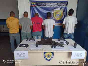 Cinco detenidos con armamentos y explosivos en Santa Elena de Uairén - primicia.com.ve