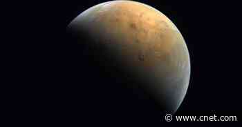 Here's the first glorious photo of Mars snapped by the UAE's Hope probe     - CNET