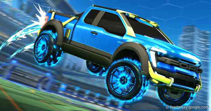 Ford F-150 Rocket League Edition enters Rocket League videogame