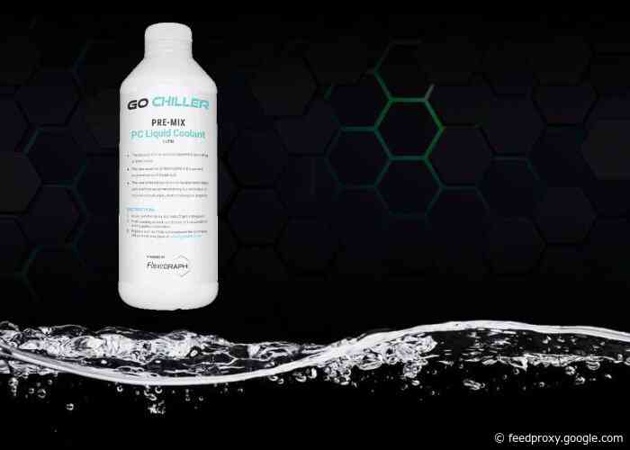 FlexeGRAPH Go Chiller premium coolant for PC liquid cooling rigs