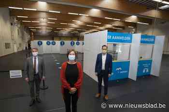 Vaccinatiecentrum in De Valkaart op twee weken tijd klaargestoomd: “Van zodra de vaccins aankomen, gaan we van start”