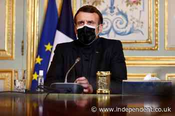 The Latest: French leader promotes vaccine efforts for poor