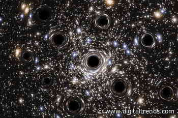 Hubble finds an unexpected collection of black holes