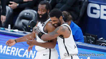 Kyrie Irving settles Nets roles with James Harden: 'You're point guard, I'm shooting guard ... simple as that'