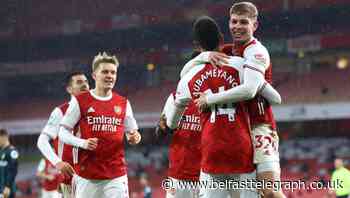 Pierre-Emerick Aubameyang hat-trick helps Arsenal to thrilling win over Leeds
