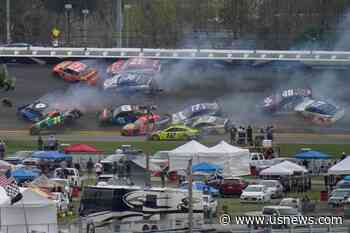 The Latest: Pitbull's Daytona 500 Party Ends Early in Crash