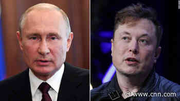 Elon Musk invites Vladimir Putin for a conversation on Clubhouse