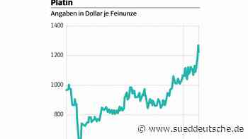 Platinpreis auf Sechs-Jahres-Hoch - Süddeutsche Zeitung - SZ.de