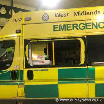 Witnesses sought after ambulance vandalised in Dudley - Dudley News