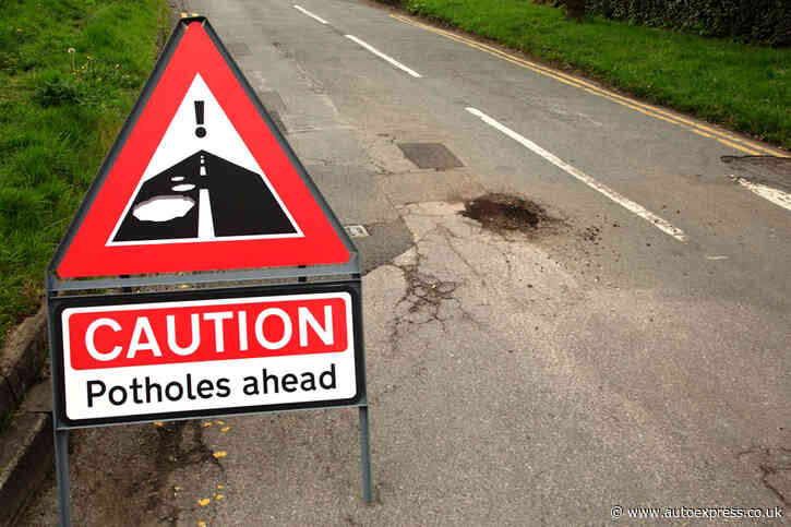 Councils get £500m to fill 10 million potholes in 2021