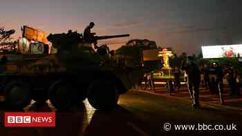 Myanmar coup: Troops on the streets as internet cut off