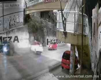 Reportan accidente provocado por un taxi en la carretera México-Cuernavaca | El Universal - El Universal