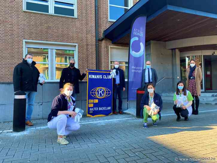 Kiwanis Aalter schenkt 200 popjes aan AZ Sint-Vincentius