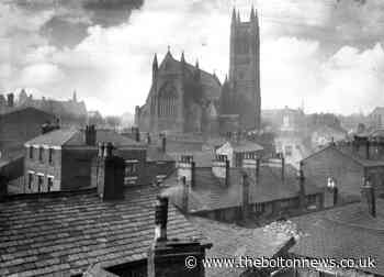 Take a look at this view over the rooftops of Sixties' Bolton