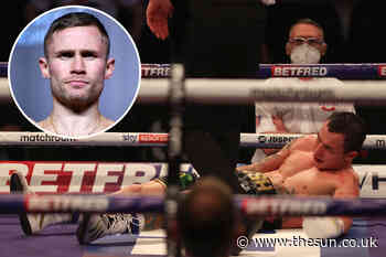 Warrington suffered fractured jaw and burst eardrum in shock loss to Lara as Frampton doubts if star can - The Sun