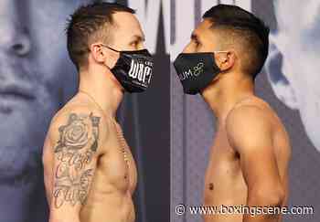 Josh Warrington vs. Mauricio Lara - LIVE BoxingScene Scorecard - BoxingScene.com