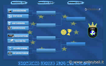 Champions League: Derby Perugia-Modena. Civitanova sulla strada di Kazan - Volleyball.it