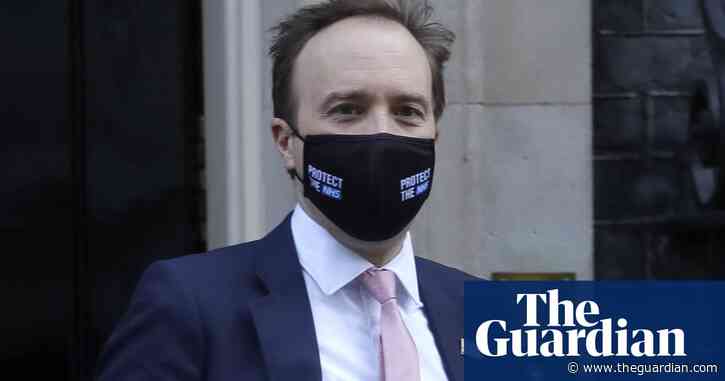 Covid vaccine take-up in England lower among health workers, says Hancock