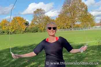 Woman organises skipathon for British Heart Foundation