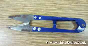 The items found in the sports equipment at the Port of Tyne