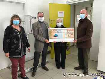 CD&V geeft cheque aan De Eglantier