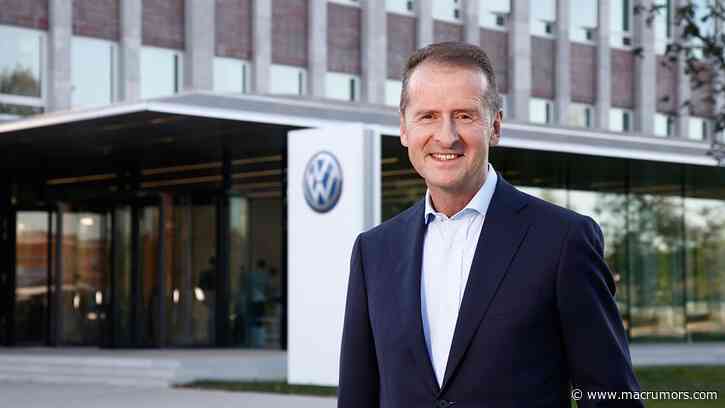 Volkswagen CEO: We're 'Not Afraid' of a Potential 'Apple Car'