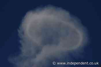 Photo captures rare ‘smoke ring’ from volcanic eruption in Guatemala
