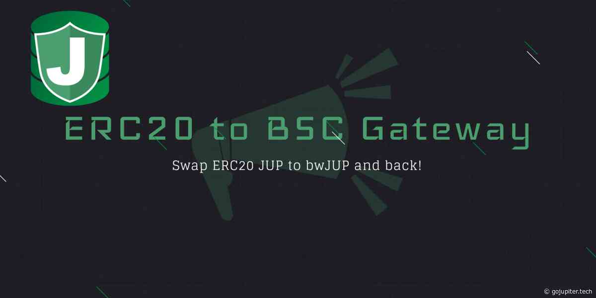 ERC20 JUP to bwJUP (BSC version)