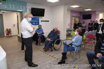 Boris Johnson talks lockdown in Orpington health centre visit