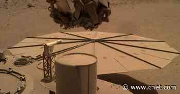 NASA Mars InSight lander limits operations due to dusty solar panels     - CNET