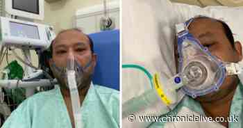 'It was really scary' - Dad opens up about Covid-19 battle from intensive care